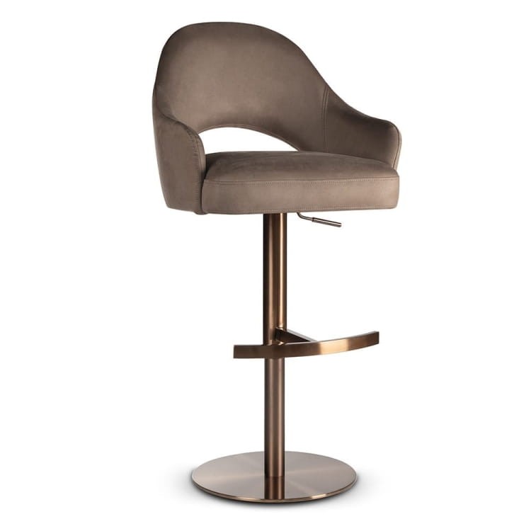 Adjustable GODA Supreme Pump Glamour Bar Stool / FABRIC SELECTION7