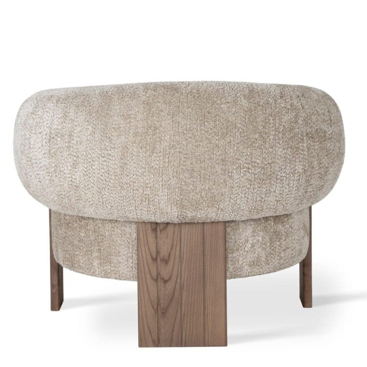 Marlow Curved Armchair