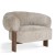 Marlow Curved Armchair