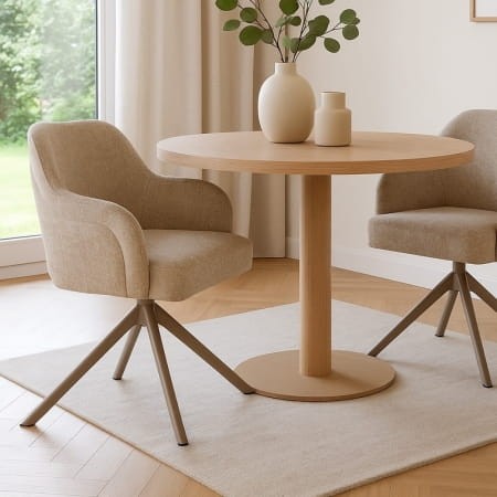 Aurin Supreme Chair Upholstered Swivel Designer 1