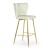 Upholstered Bar Stool with Quilting Modena in two sizes2