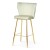 Upholstered Bar Stool with Quilting Modena in two sizes3