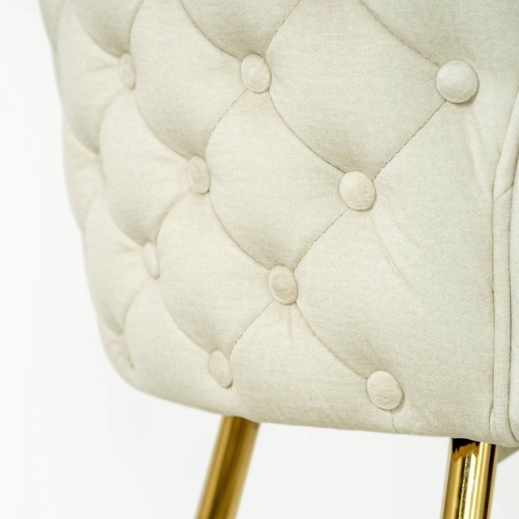 Upholstered Bar Stool with Quilting Modena in two sizes6