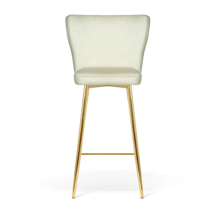 Upholstered Bar Stool with Quilting Modena in two sizes1