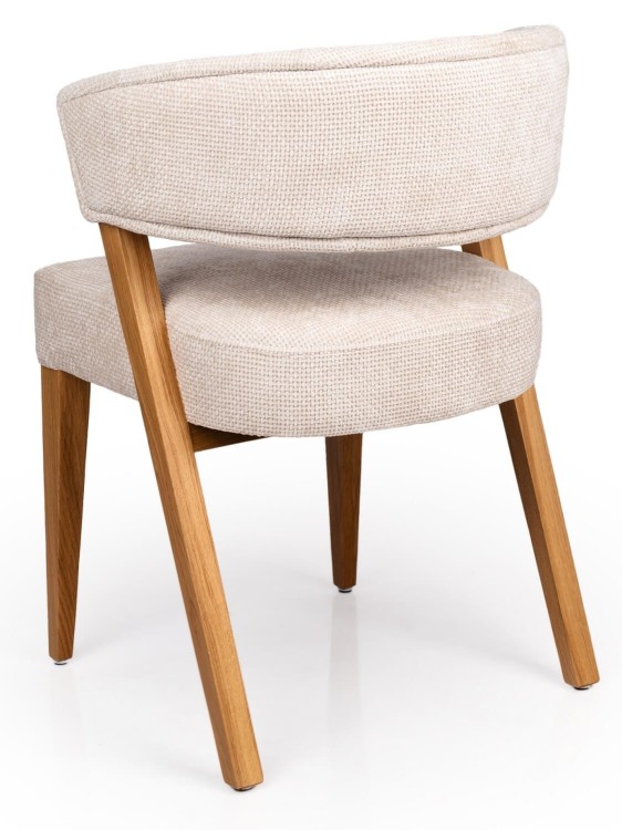 Paradiso2  Dining Chair-  Solid Oak with Custom Upholstery4