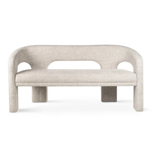 Macao bench-The 160 cm long, upholstered5