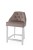 Sissi- Bar Stoll, Upholstered with Wooden Legs Elegant Stool20