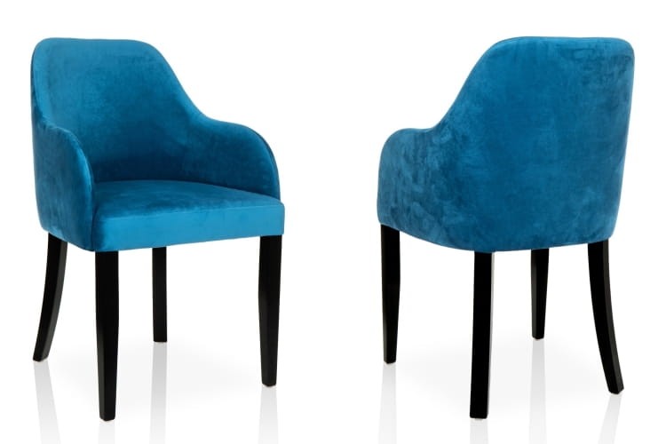 Leo Elegant Bucket Chair Custom Made Upholstery1