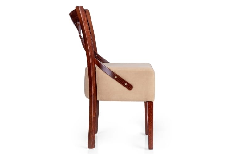 Dining Chair Henry - Upholstered Seat, Solid Beech Wood Frame3