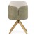 Highbury Two‑Tone Swivel Dining Chair