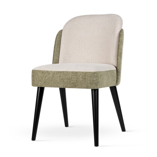 Beetle Supreme Wooden Legs Luxury Upholstered Chair 1