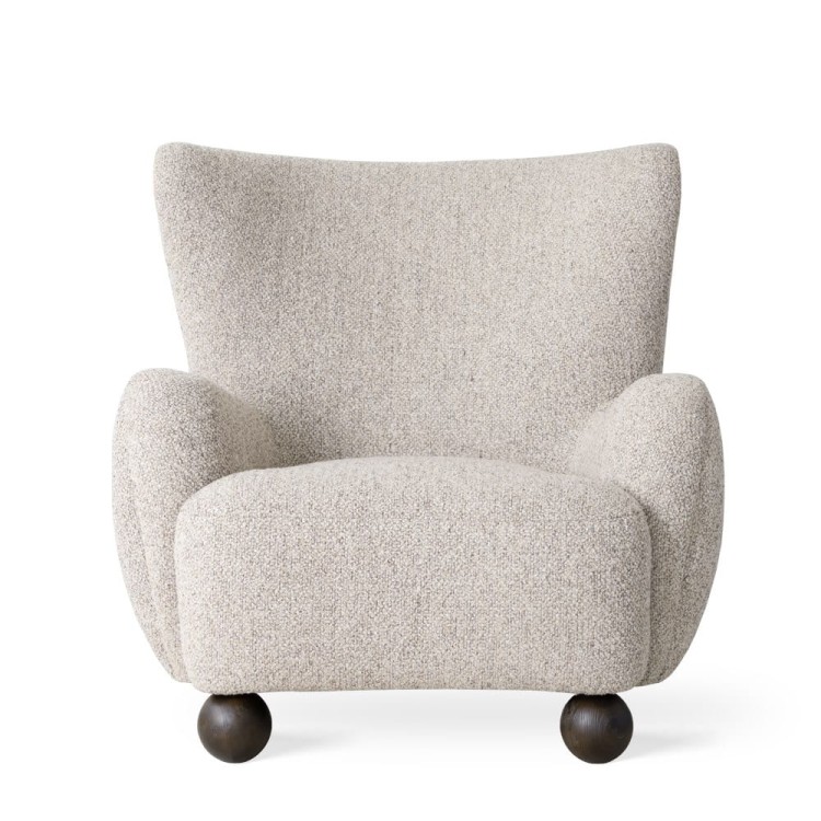 YOKO DESIGNER LOUNGE ARMCHAIR UPHOLSTERED CUSTOM MADE WOODEN LEGS6
