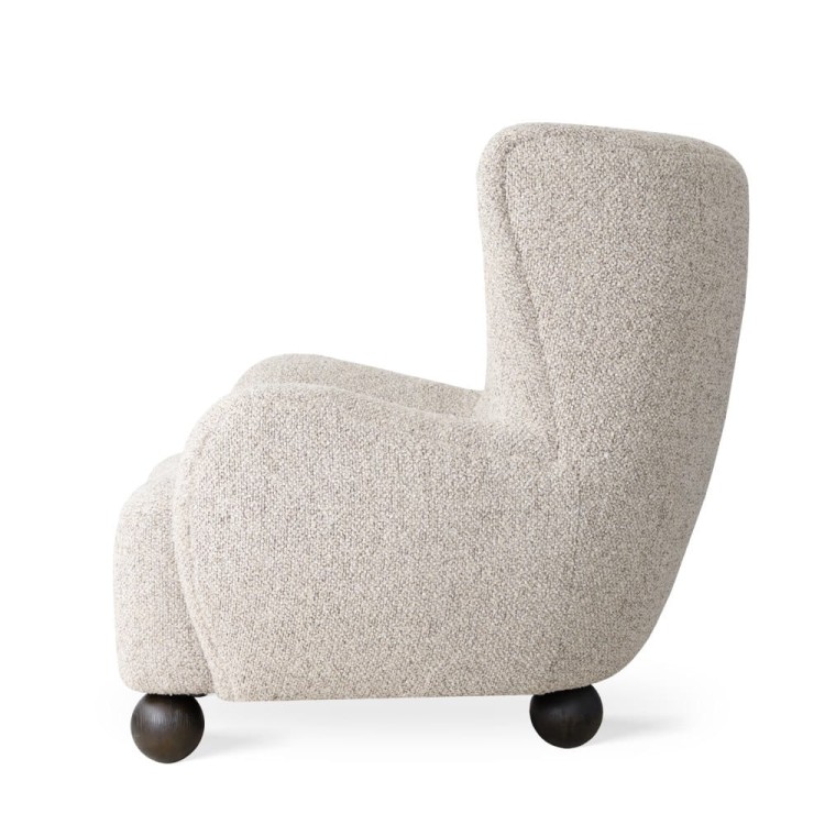 YOKO DESIGNER LOUNGE ARMCHAIR UPHOLSTERED CUSTOM MADE WOODEN LEGS7