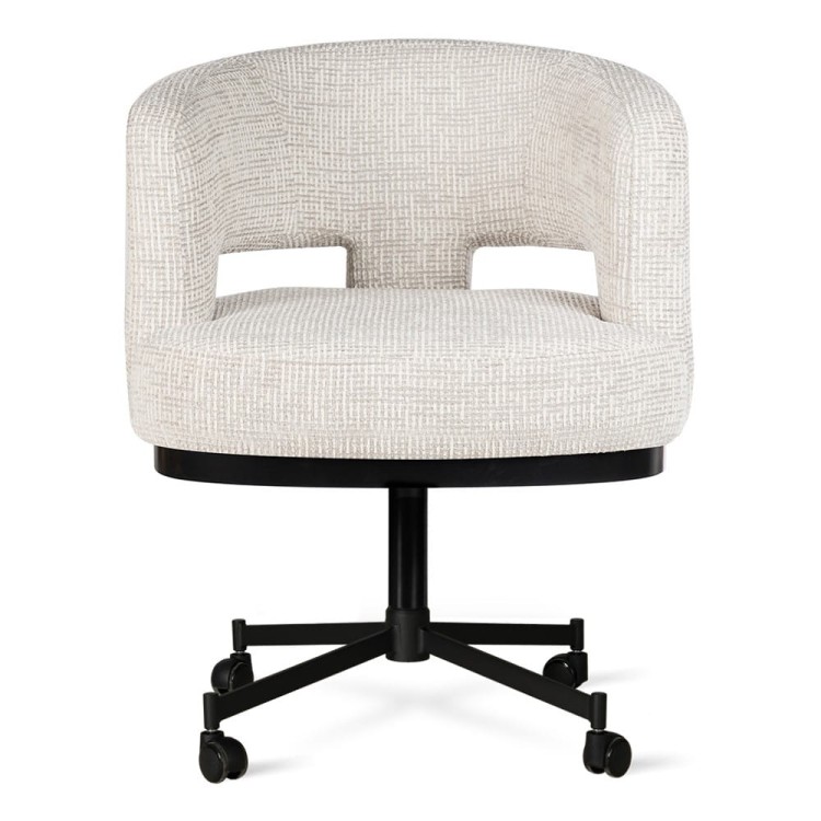 TILBURG SWIVEL CHAIR UPHOLSTERED PREMIUM DESIGNER CHAIR MAXIMUM COMFORTABLE2