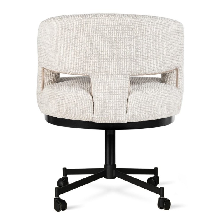TILBURG SWIVEL CHAIR UPHOLSTERED PREMIUM DESIGNER CHAIR MAXIMUM COMFORTABLE4