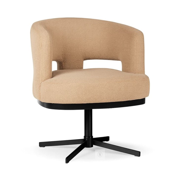 TILBURG SWIVEL CHAIR UPHOLSTERED PREMIUM DESIGNER CHAIR MAXIMUM COMFORTABLE5