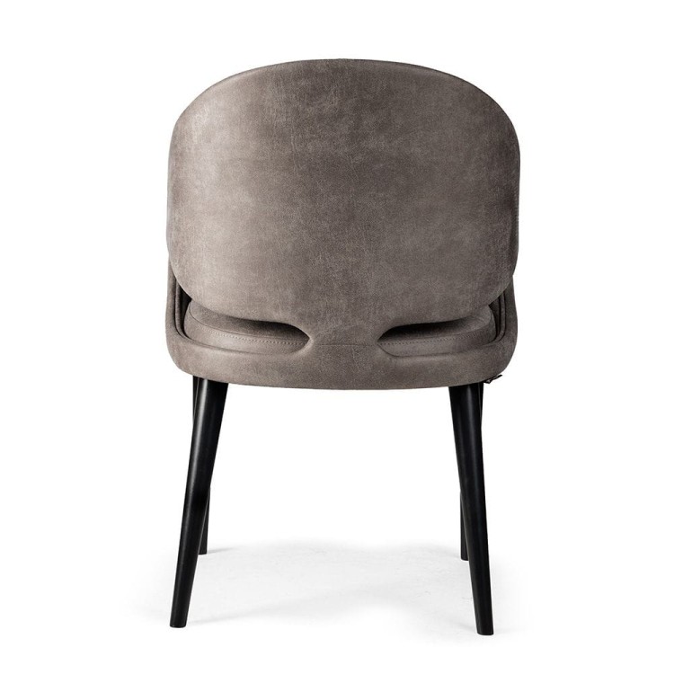 The Venlo upholstered chair with wooden legs 6