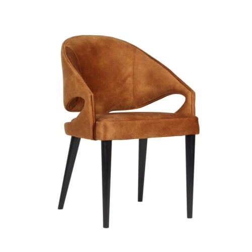 The Venlo upholstered chair with wooden legs 4