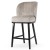 SHELLY SUPREME BAR STOOL UPHOLSTERED SOLID WOOD LEGS1