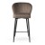 SHELLY SUPREME BAR STOOL BESPOKE UPHOLSTERED STEEL LEGS 3