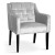 Trevor Lounge Chair Stylish Comfortable Armchair Upholstered1