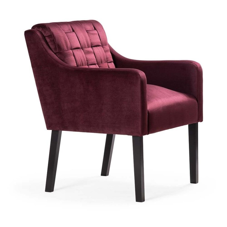 Trevor Lounge Chair Stylish Comfortable Armchair Upholstered16