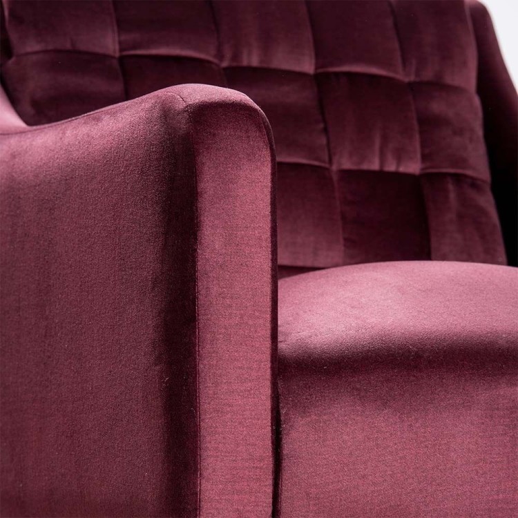 Trevor Lounge Chair Stylish Comfortable Armchair Upholstered17