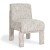 Bucky Boucle  Chair Modern and Elegance Upholstered Dining Chair 1
