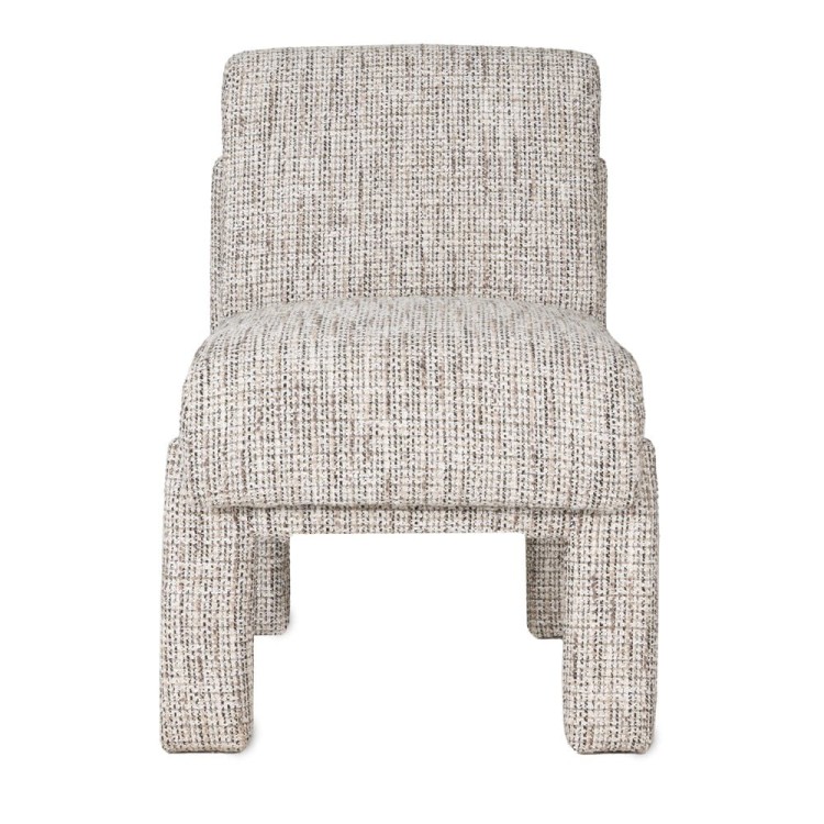 Bucky Boucle  Chair Modern and Elegance Upholstered Dining Chair 2