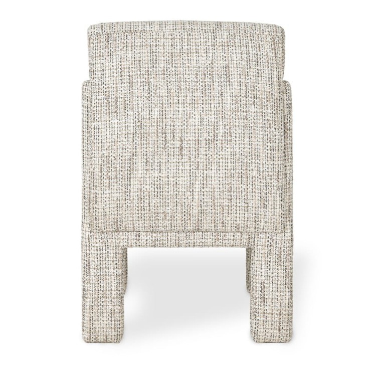 Bucky Boucle  Chair Modern and Elegance Upholstered Dining Chair 4