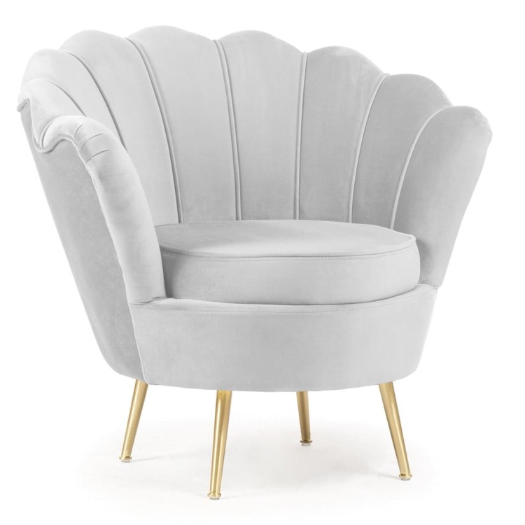 IMG_2588.SHELLY ARMCHAIR GLAMOUR AND STYLISH  Legs or Swivel  base 360 degree1