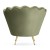 SHELLY ARMCHAIR GLAMOUR AND STYLISH  Legs or Swivel  base 360 degree9