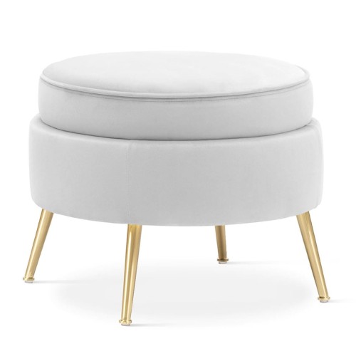 Shelly Pouf Glamour and Elegant  Foot Stool1