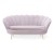 SHELLY GLAMOUR 2-seater or 3- seater SOFA Comfortable Couch- pink2