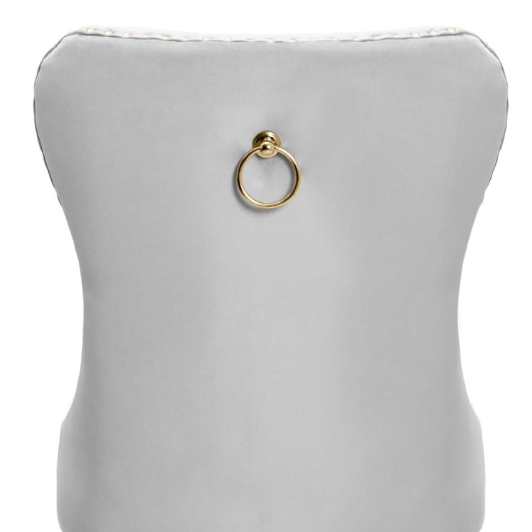 Madame Dining Chair Timeless and Luxury Bespoke Classic Chair- knocker gold