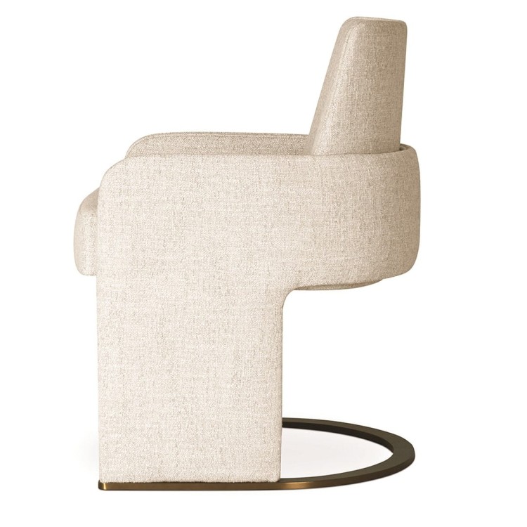 Crystal - Glamour Chair Stylish and Accent  Upholstered Dining Chair 2