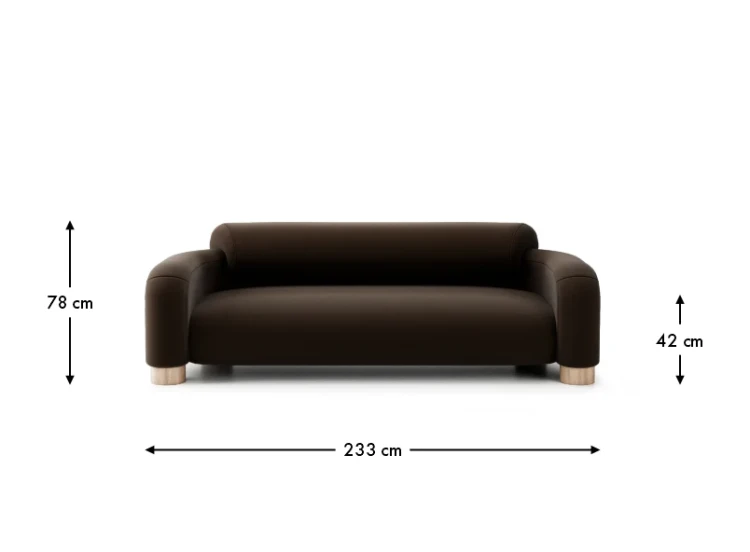 Path 3-seater sofa- luxurious accent in your living room8.webp