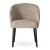 Milano Supreme Chair Designer Upholstered Wooden Legs Dining Chair1