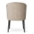 Milano Supreme Chair Designer Upholstered Wooden Legs Dining Chair7