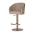 Milano Supreme Bar Stool Premium Upholstered Stool with Base  Round
