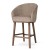 Milano Supreme Solid Wood Bar Stool Upholstered Stool Premium Designer1