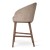 Milano Supreme Solid Wood Bar Stool Upholstered Stool Premium Designer3