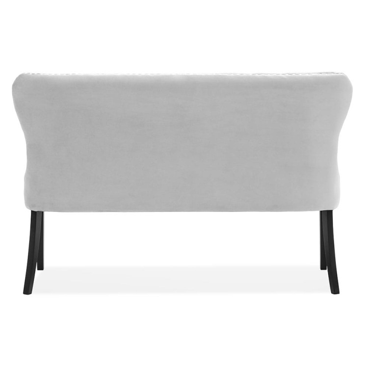Savoy Tufted High‑Back Bench