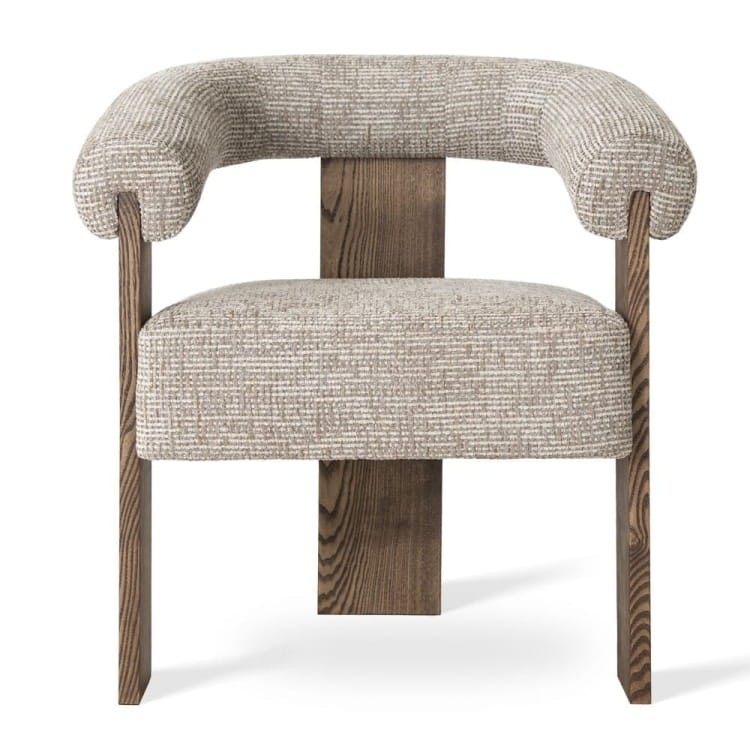 Selvio Chair Wooden Upholstered Dining Chair Contemporary Handcrafted4