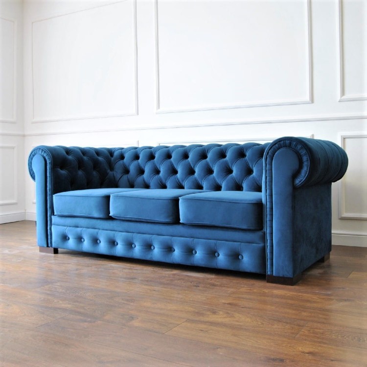 Chesterfield Classic Sofa Bed - Handcrafted British Sofa with Sleeping Function5