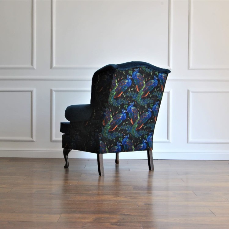 CLASSIC- BRITISH HANDCRAFTED ARMCHAIR CHESTERFIELD STYLISH3