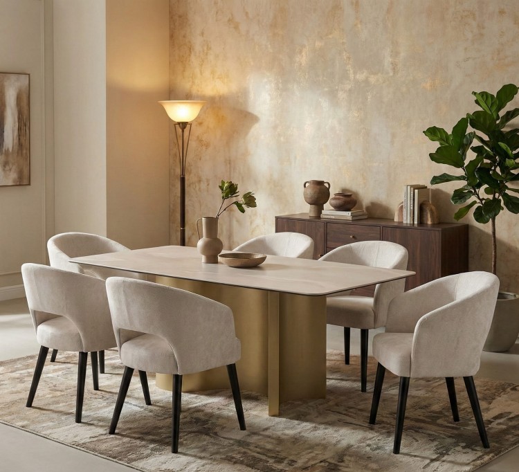 ines+symphony.INES - DINING CHAIR, DINING CHAIR, BESPOKE UPHOLSTERED WOODEN LEGS