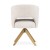 Ines Supreme - Swivel Chair, Upholstered Dining Chair on Steel or Wooden Leg by MEK design5