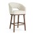 Bar Stool- Ines, Upholstered Solid Wood or Steel Stool, Breakfast Bar  by MEK design.webp