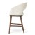 Bar Stool- Ines, Upholstered Solid Wood or Steel Stool, Breakfast Bar .webp